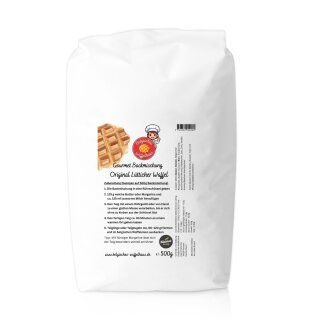 Gourmet Backmischung  Original Lütticher Waffel 0,5kg