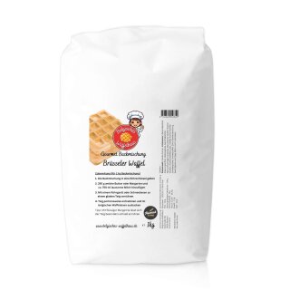 Gourmet Backmischung  Brüsseler Waffel 1 kg
