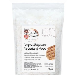 Original Belgischer Perlzucker 6-9 mm 500 g
