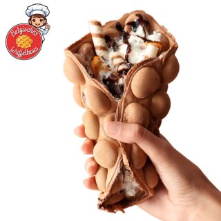 Gourmet Backmischung Vegane Bubble Waffel 1 kg