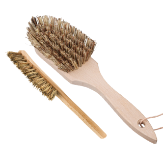 Bürsten Set für Waffeleisen, harte Borsten