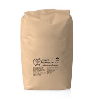 Gourmet Backmischung  Vegane Lütticher Waffel 2 kg