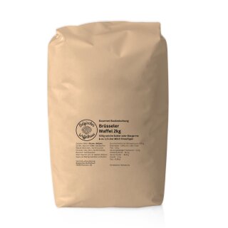 Gourmet Backmischung  Brüsseler Waffel 2 kg