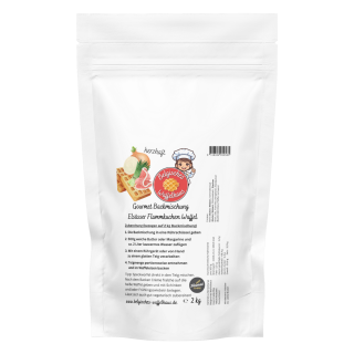 Gourmet Backmischung Elsässer Flammkuchenwaffel 2 kg